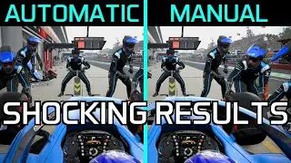 Automatic vs Manual Pit Stop in F1 2021
