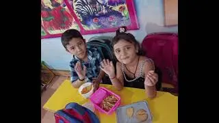Diwali celebration of Sr.kg.