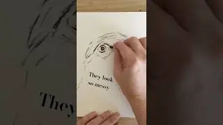 Charcoal always starts messy, but it gets better!