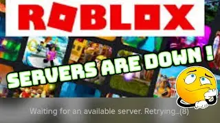 ROBLOX SERVERS ARE DOWN ! CANT LOG INTO ADOPT ME! 