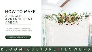 DIY Ceremony Arch