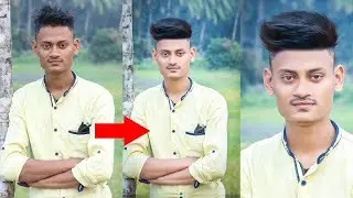 Stylish Look Editing | Hair style and Cloth Color Change in Photoshop