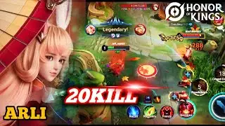 KEKUATAN PAYUNG ARLI BIKIN MUSUH KETAR KETIR || HONOR OFF KING GAMEPLAY ARLI