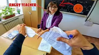 I BROKE THE EXAM TEST AND RUN AWAY with 