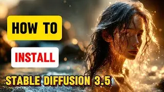 How to Install Stable Diffusion 3.5 (Step-by-Step Guide)｜Free AI Image Generator｜Full Tutorial