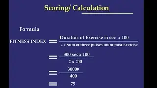 Harvard Step Test