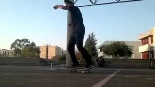pop shuv boardslide to faike