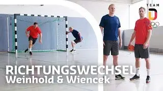 Richtungswechsel im Handball - Training mit Steffen Weinhold und Patrick Wiencek | Trainingshelden