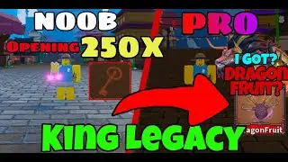 DID I GET DRAGON FRUIT? Opening 250 Copper Keys In King Legacy | Roblox