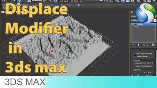 Displace Modifier in 3Ds Max
