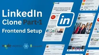 LinkedIn Clone With React Native | Frontend Setup | Part 1 | 