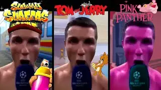 Cristiano Ronaldo Siuu in different universes PART 2
