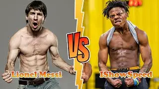 Lionel Messi VS IShowSpeed Transformation ★ From Baby To 2024