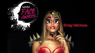 BELGIUM NYX PROFESSIONAL MAKEUP FACE AWARDS 2018 TOP 20 - first challenge - DRAG'ALICIOUS