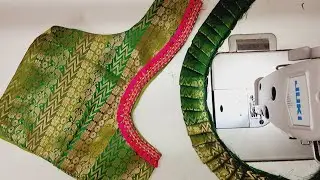 bina bukram ka gala design 😍 💖  || ब्लाऊज बॅक डिझाईन || blouse back neck design ||without canvas