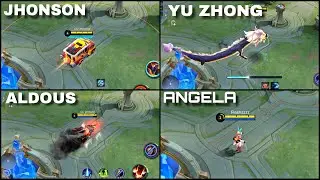 ANGELA VS FASTEST HEROES 😱 RACE TO ENEMY BASE || MOBILE LEGENDS