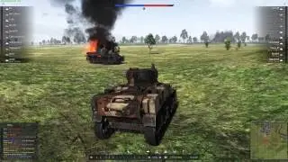 M3A1 Light Tank (USMC) - Running and gunning like a boss - War Thunder Ground Forces