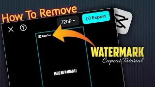 how to Remove New Video Watermark In Capcut