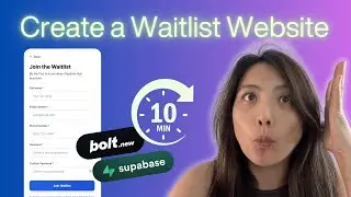 Build a Startup Waitlist Website in Under 10 Minutes