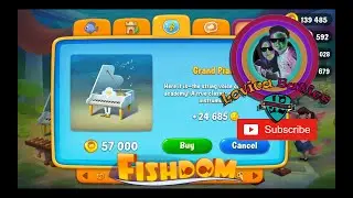 Fishdom Level 5886 - 5890 - Aquarium Music Room - World Art Works - Gameplay