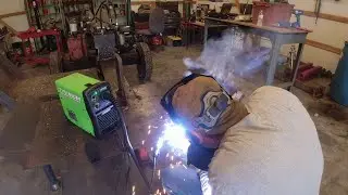 the best welder for beginners titanium flux 125 6 year review and welding video