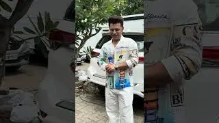 Rahul Vaidya at the sets of Laughter Chefs.