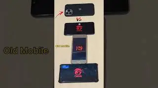2016 Mobile 😈 vs iPhone 15 vs Old Samsung vs Poco X6 PRO - FREEFIRE TEST #freefire #shorts
