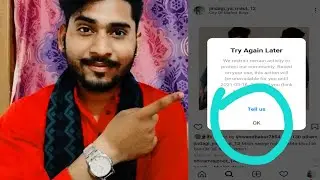 Insta🔥 try again later problem | Insta tell us problem | 100% Fix