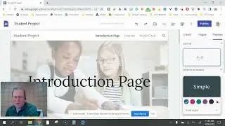 RWPS - Google Sites: Change Themes and Layout