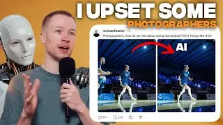 I upset photographers by using AI...