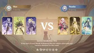 Genshin Impact TCG - Noelle Serious Showdown