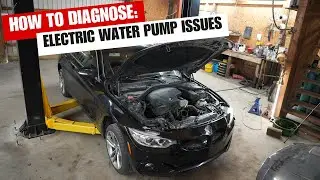 DIY How to Diagnose: Electric Water Pump TEST ( BMW F30 / F32 )