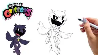 Drawing Poe Nightmare Critters From Poppy Playtime 4