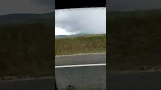 Ехали на море и увидели дождевую тучу