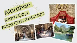 Antalya Alara Çayı buz gibi suda yüzme ve restoranlar Alara Kalesi Alarahan Kervansarayı