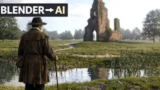 From Blender to AI Video: Turning 3D Scenes into Cinematic Stories