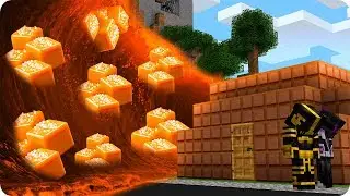 CASA DE CHOCOLATE VS TSUNAMI DE CARAMELO EN MINECRAFT 😱 | RETO DE LA CASA VS TSUNAMI EN MINECRAFT
