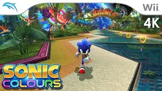 Sonic Colors (4K / 2160p / 60fps AR Patch) | Dolphin Emulator 5.0-19363 | Nintendo Wii