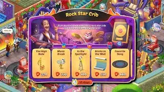 Rock Star Crib - Playrix Homescapes - Hard Level 5999 - Android Gameplay