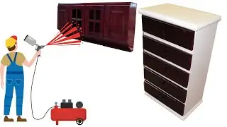 How to Lacquer Furniture - Regular Lacquer and Easy Gloss White Lacquer -