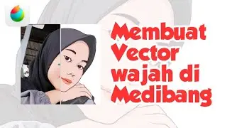 Cara Membuat Vector Wajah Di Medibang Pain