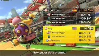 【MK8DX】Excitebike Arena [200cc]: 1:14.784 (Live)