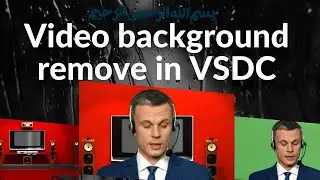 How to cut an object from a image #international  guide | change the background | VSDC [ Free ]