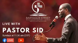 Live with Pastor Sid (3/29/2020)