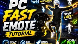 FAST EMOTE EASY TUTORIAL 🤪 . MSI 5 / BLUESTACKS 5 .. 
