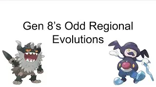 A PowerPoint about Odd Regional Evolutions