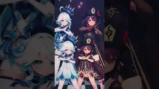 【Genshin Impact MMD／4K／60FPS】Hu Tao，Furina