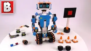 LEGO BOOST Creative Tool Box ALL 5 BUILDS!!! Set 17101 | Unbox Build Time Lapse Review