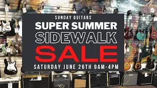Summer Sidewalk Sale 2021