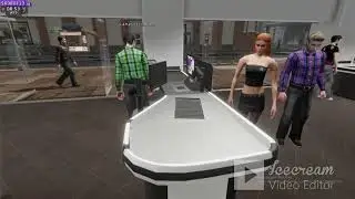 Supermarket Together:Наняли 2 рабочих и кассир часть;2